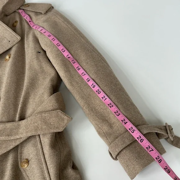 Ralph Lauren Collection Cashmere/Wool Blend Trench M